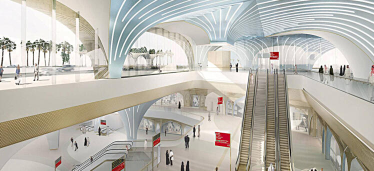 Another two Doha Metro Stations awarded