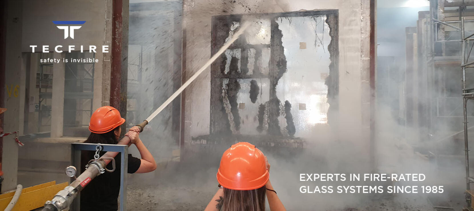 Tecfire’s T-Flame 3-meter-high Glass Triumphs in Rigorous Fire Tests